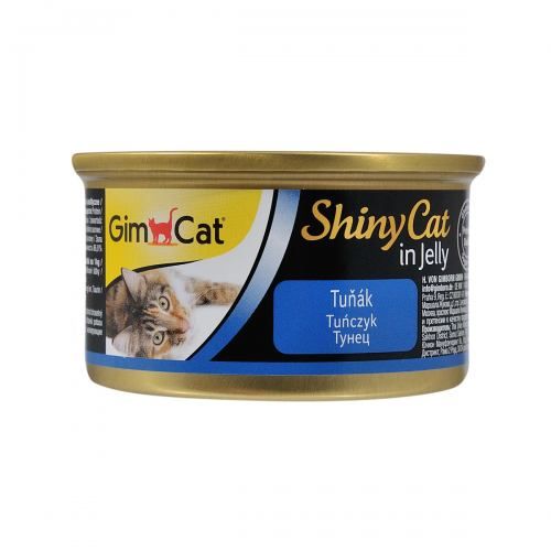 Влажный корм GimCat Shiny Cat для кошек тунец 70 г