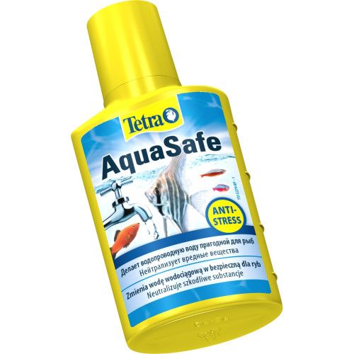 Засіб Tetra Aqua Safe для підготовки води в акваріумі 50 мл на 100 л