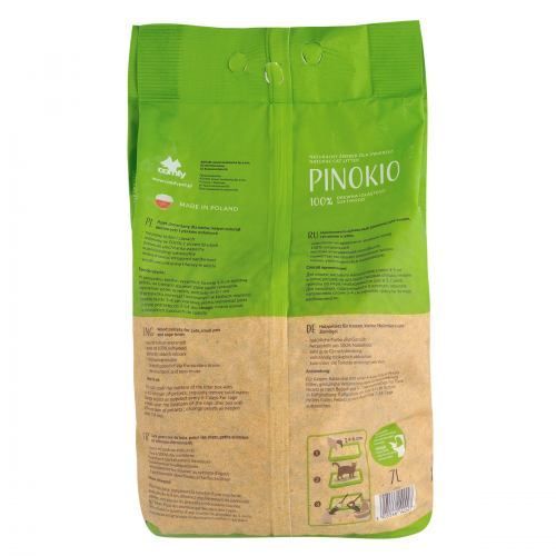 Гігієнічний наповнювач Comfy Pinokio для котів 7 л (деревинний)