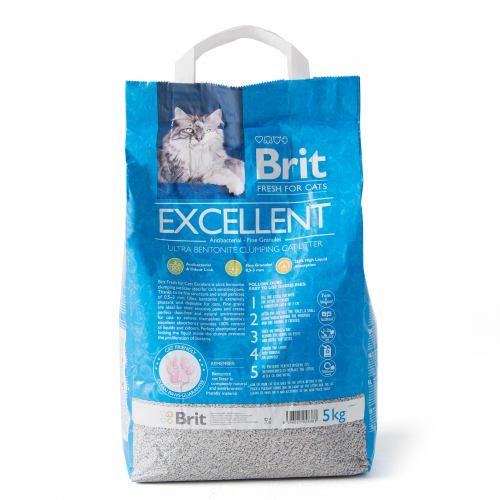 Наповнювач для котячого туалету Brit Fresh Excellent бентонітовий 5 кг