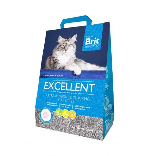 Наповнювач для котячого туалету Brit Fresh Excellent бентонітовий 5 кг