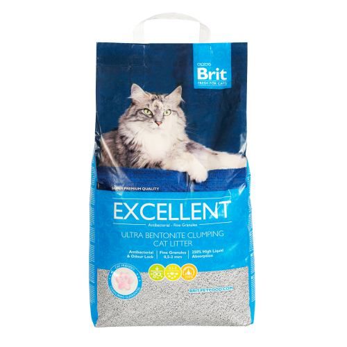 Наповнювач для котячого туалету Brit Fresh Excellent бентонітовий 10 кг