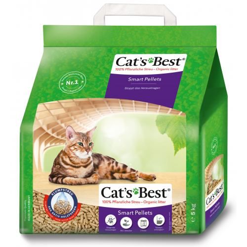 Наповнювач Cat’s Best Smart Pellets для котячого туалету деревний 10л/5кг