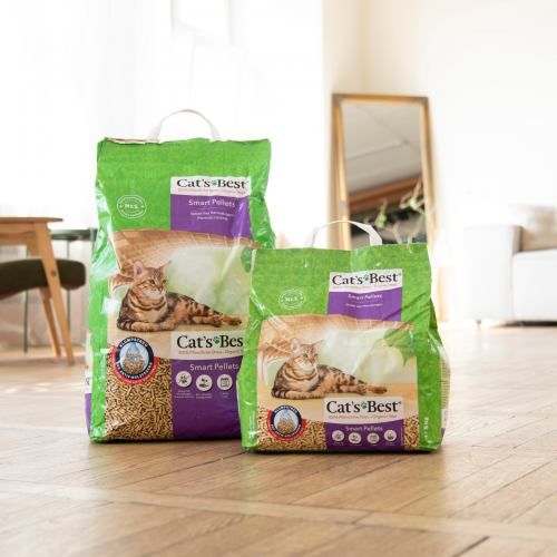 Наповнювач Cat’s Best Smart Pellets для котячого туалету деревний 10л/5кг