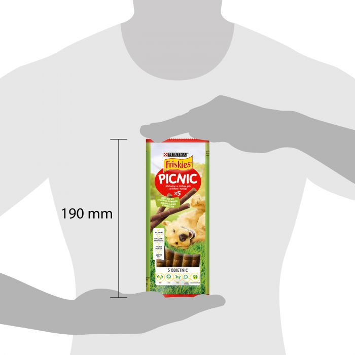 Лакомство для взрослых собак FRISKIES Picnic с говядиной 42 г