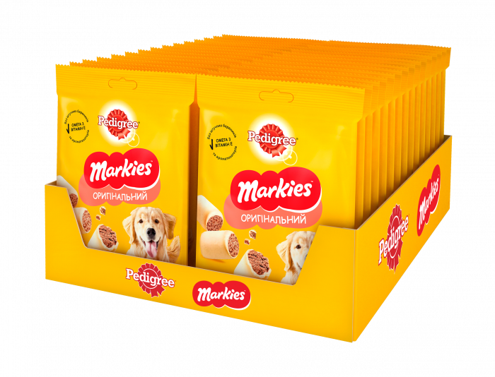Мясное печенье для собак Pedigree Markies средних и крупных пород 150 г