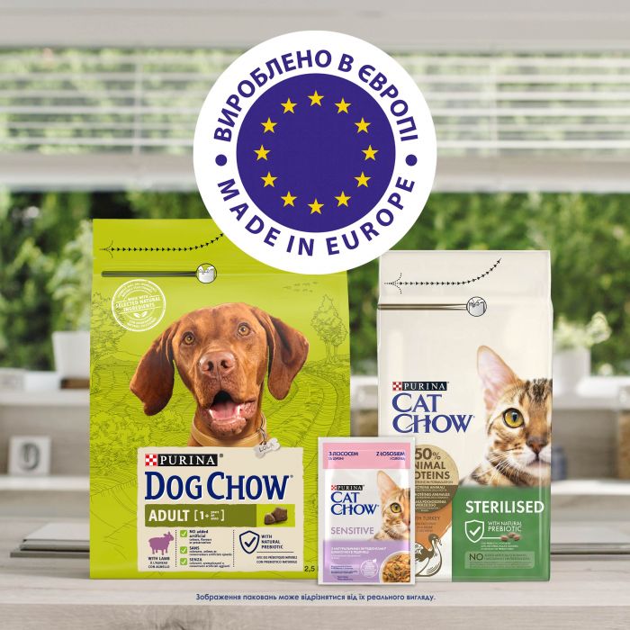 Сухий корм CAT CHOW Sterilised для дорослих котів після стерилізації з куркою