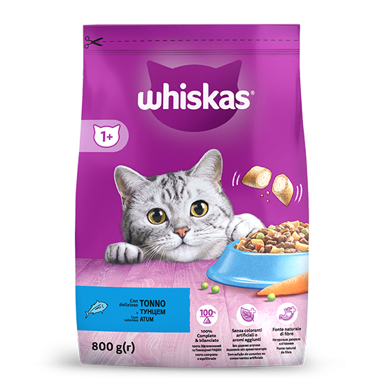 Сухий корм для котів Whiskas з тунцем 300 г