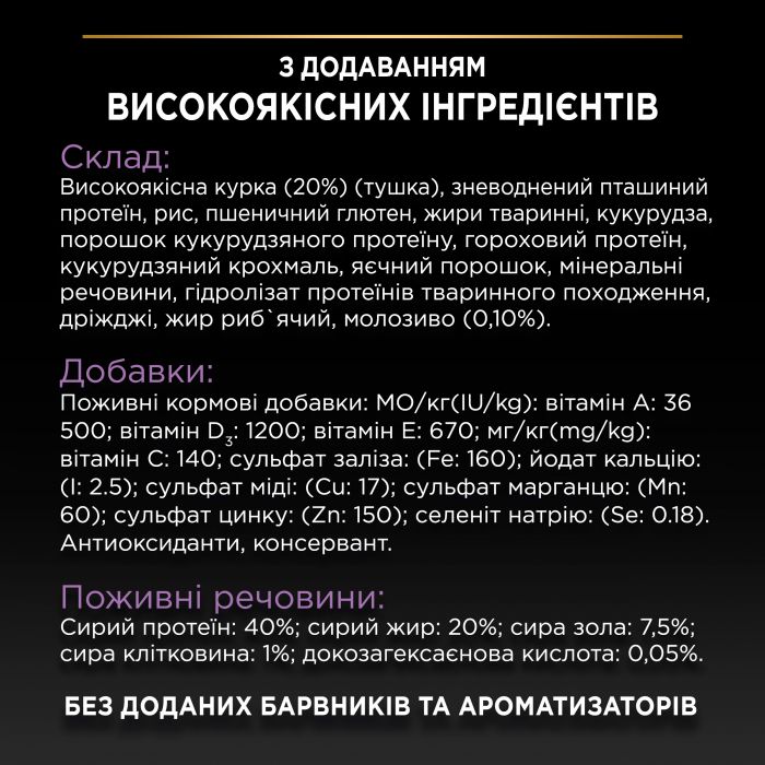 Сухий корм для кошенят PRO PLAN Kitten Healthy Start з куркою 10 кг