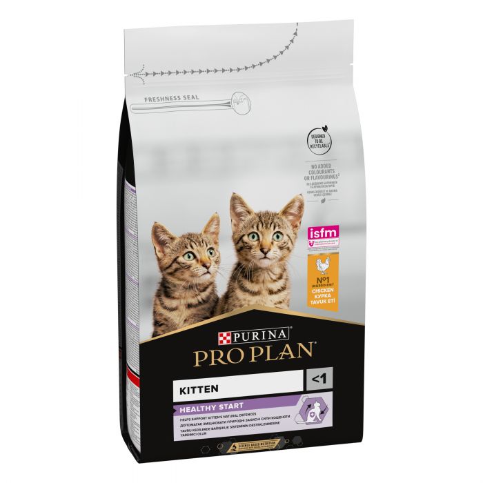 Сухий корм для кошенят PRO PLAN Kitten Healthy Start з куркою 1,5 кг