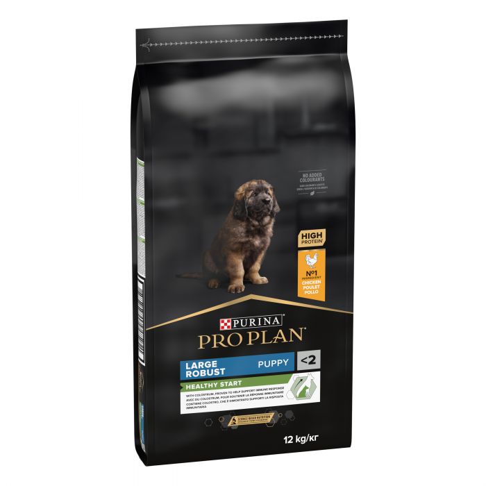 Сухий корм для цуценят PRO PLAN Large Robust Puppy Healthy Start великих порід з куркою 12 кг
