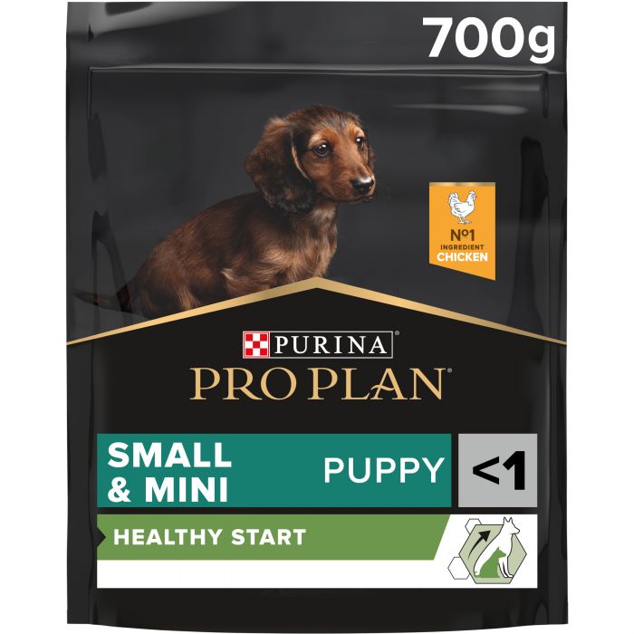Сухий корм для цуценят PRO PLAN Small & Mini Puppy Healthy Start дрібних порід з куркою 700 г