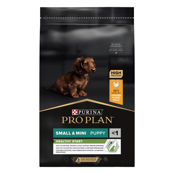 Сухий корм для цуценят PRO PLAN Small & Mini Puppy Healthy Start дрібних порід з куркою та рисом 7 кг