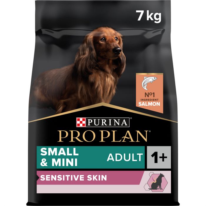 Сухий корм для собак PRO PLAN Small&Mini Adult Sensitive Skin дрібних порід з чутливою шкірою з лососем 7 кг