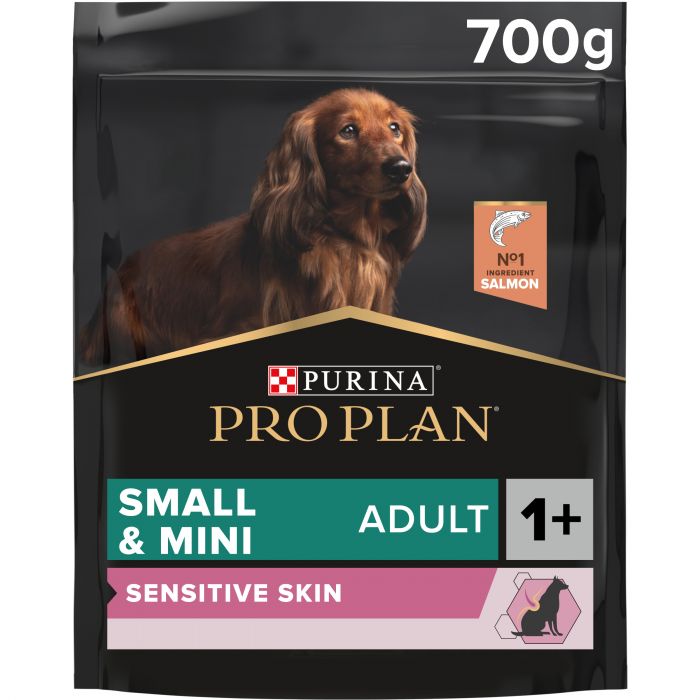 Сухий корм для собак PRO PLAN Small&Mini Adult Sensitive Skin дрібних порід з чутливою шкірою з лососем 700 г