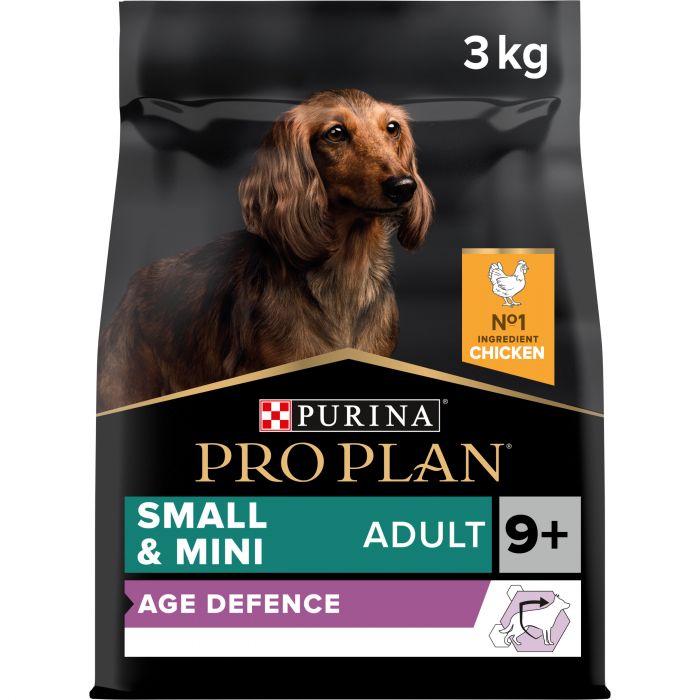 Сухий корм для собак від 9 років PRO PLAN Small&Mini Adult Age Defence дрібних порід з куркою 3 кг