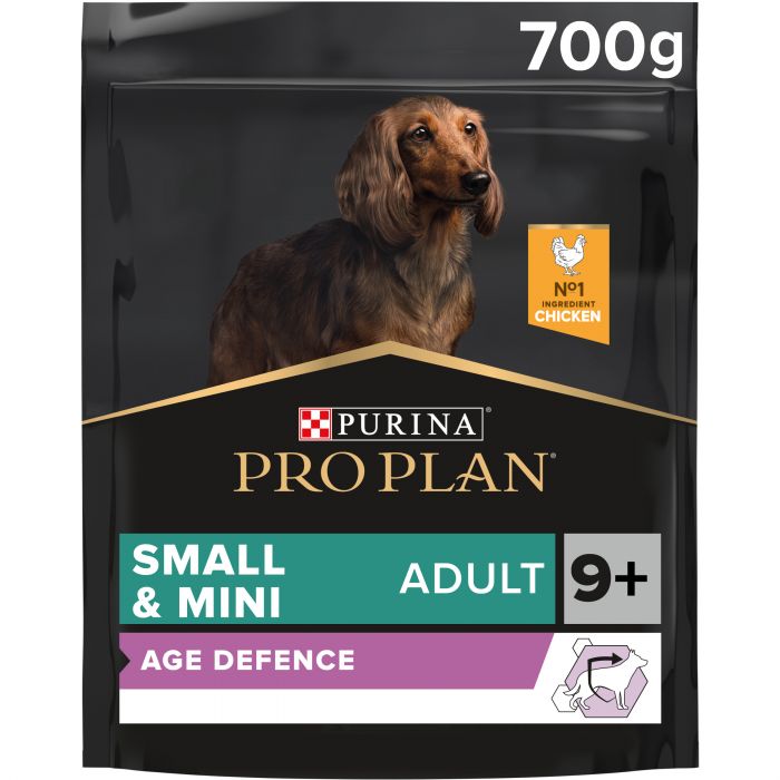Сухий корм для собак від 9 років PRO PLAN Small&Mini Adult Age Defence дрібних порід з куркою 700 г