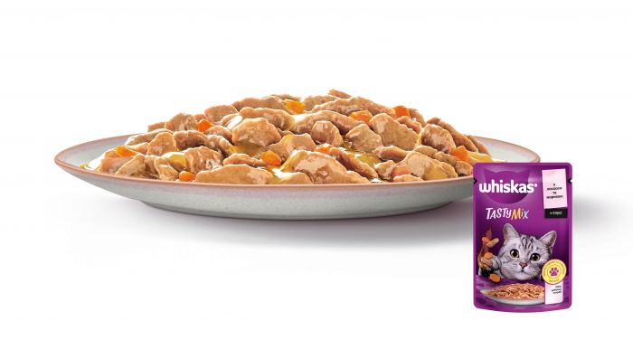 Упаковка вологого корму Whiskas TestyMix з лососем морква 28 шт. * 85 г